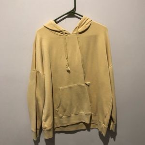 Mustard hoodie